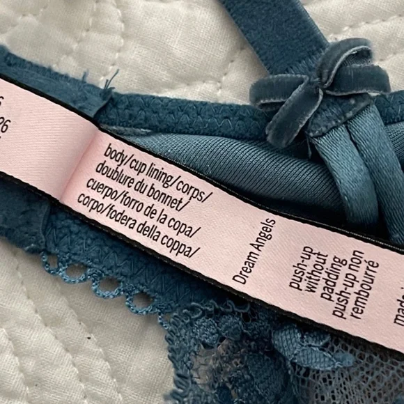 Victoria’s Secret Dream Angels 34B Push-up WO Padding Bra and PINK Cropp… - Picture 12 of 16